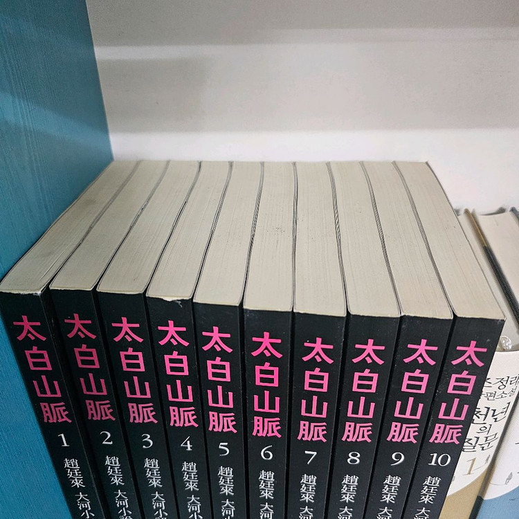 조정래 태백산맥 +천년의질문 ㅡ택배비포함 이미지