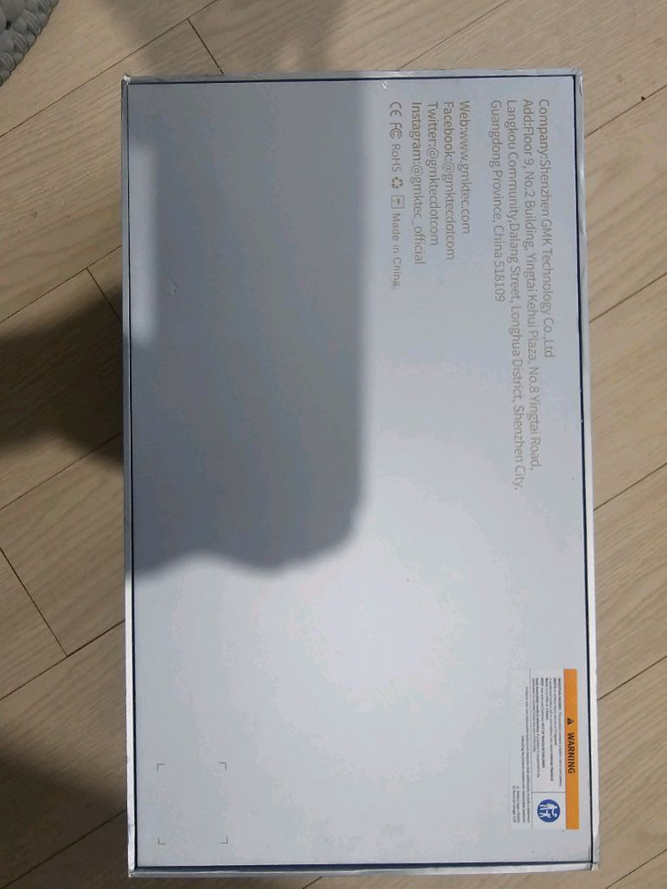 GMKtec K12 미니 PC H255 (Ryzen 7 / 베어본) 미사용 이미지