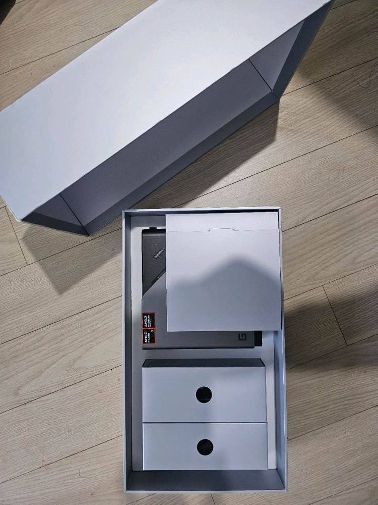 GMKtec K12 미니 PC H255 (Ryzen 7 / 베어본) 미사용 이미지