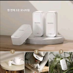 잉크버드 스마트 온습도계 ITH-11-B 3개 세트 이미지