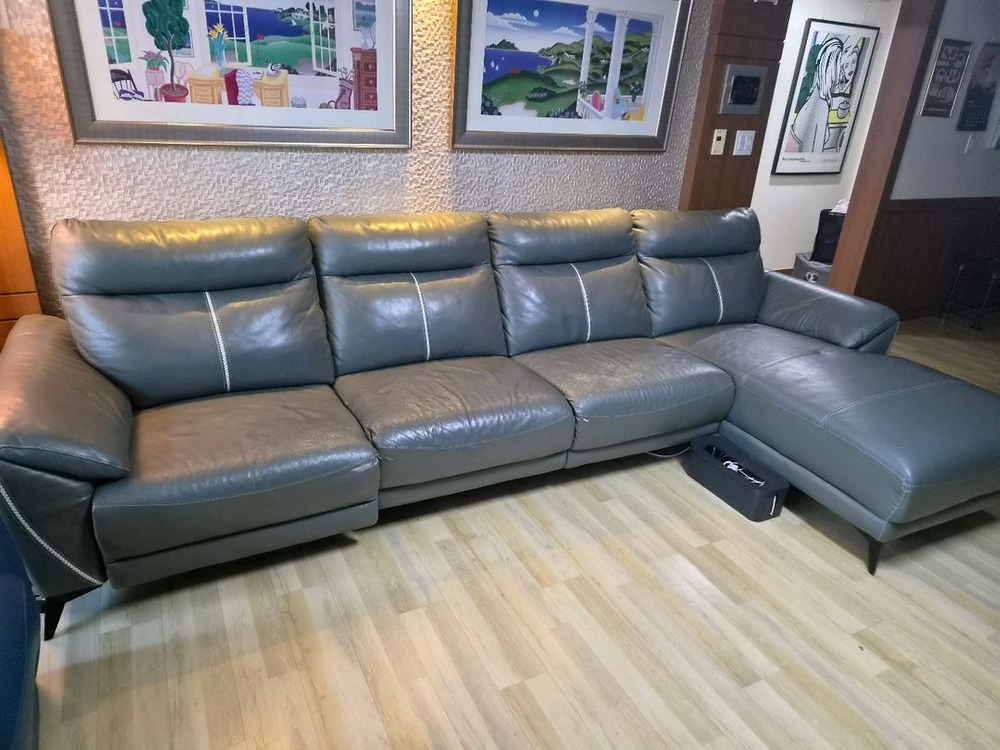 4인용 리클라이너 쇼파+1인 리클라이너 쇼파 나눔해요 이미지