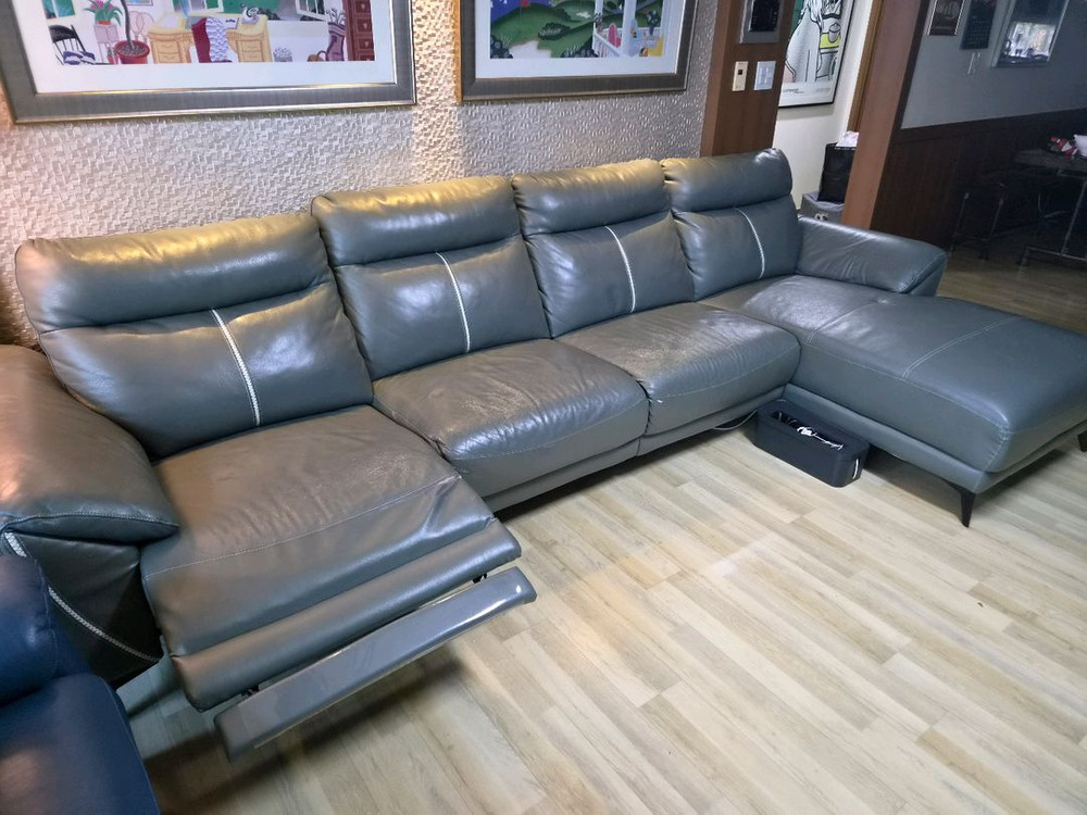 4인용 리클라이너 쇼파+1인 리클라이너 쇼파 나눔해요 이미지