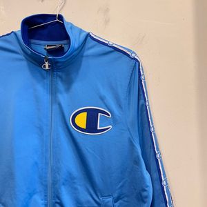 챔피온 올드스쿨 빅로고 글로시 트랙라인 저지 이미지