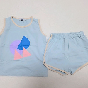 (새상품) 보세 아동용 반바지 나시 상하세트 2xl (8-9세) 이미지