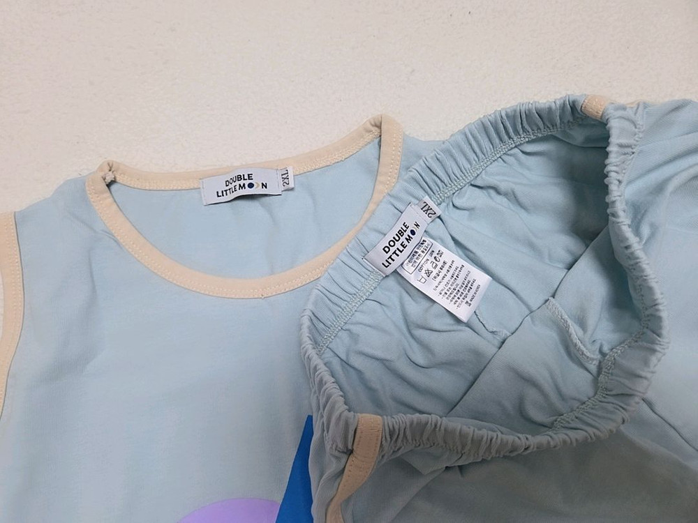 (새상품) 보세 아동용 반바지 나시 상하세트 2xl (8-9세) 이미지