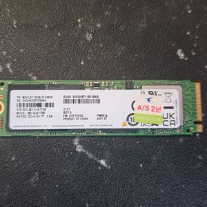 삼성 ssd PM981a M.2 NVMe 1tb 팔아요 이미지
