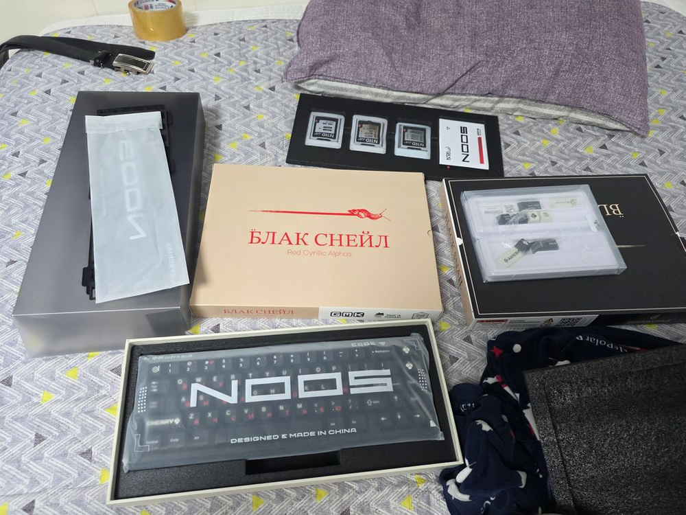 MATRIXLAB NOOS 아노 블랙 풀 구성으로 판매합니다 커스텀키보드 이미지