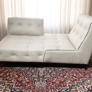 체리쉬 돌체 베리오 누벅천연통가죽 2인소파(배송비별도) 이미지