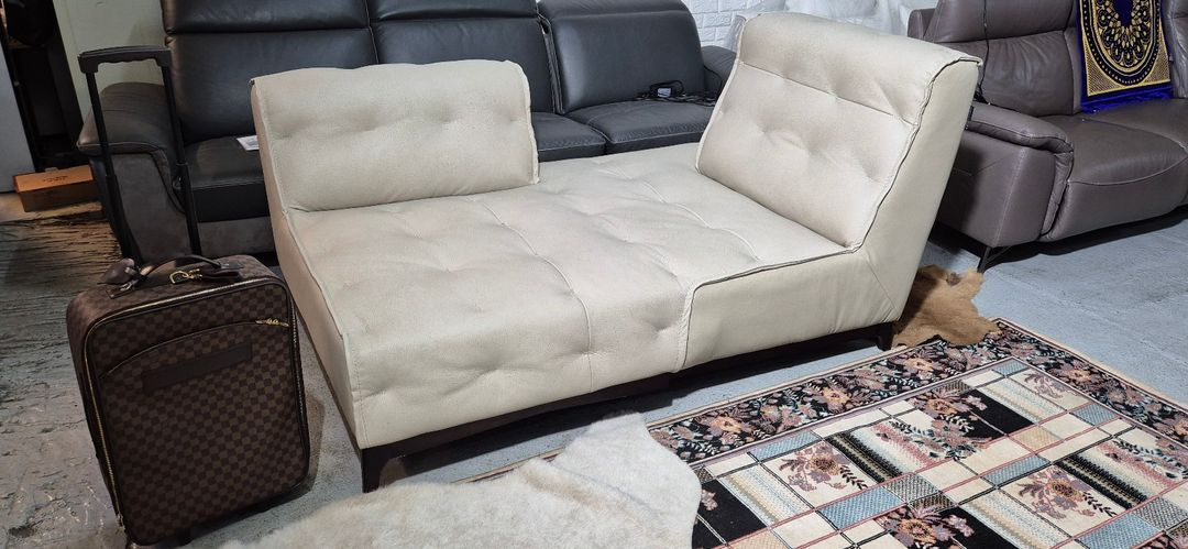 체리쉬 돌체 베리오 누벅천연통가죽 2인소파(배송비별도) 이미지