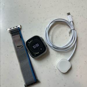 애플워치 울트라1 실버 49mm 이미지
