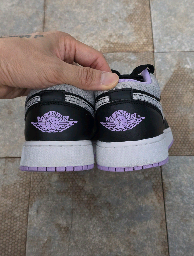 (245)나이키 조던 1 로우 se 블랙 라일락 스니커즈 운동화 이미지
