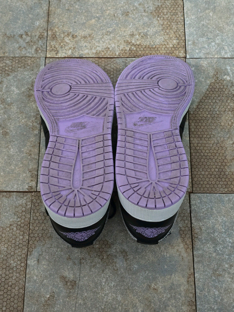 (245)나이키 조던 1 로우 se 블랙 라일락 스니커즈 운동화 이미지