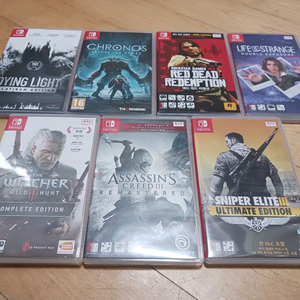 닌텐도 스위치 개봉 타이틀 다수 판매합니다 이미지