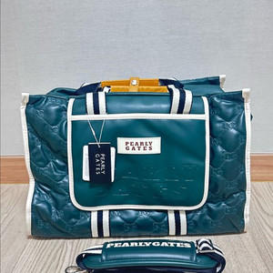 [새상품] 파리게이츠 골프 보스턴백 (카키/그린 컬러) 이미지