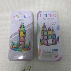 단순개봉 / 엘리트타일즈(ELITE TILES) 휴대용 자석블럭 (총 52피스) 팝니다 이미지
