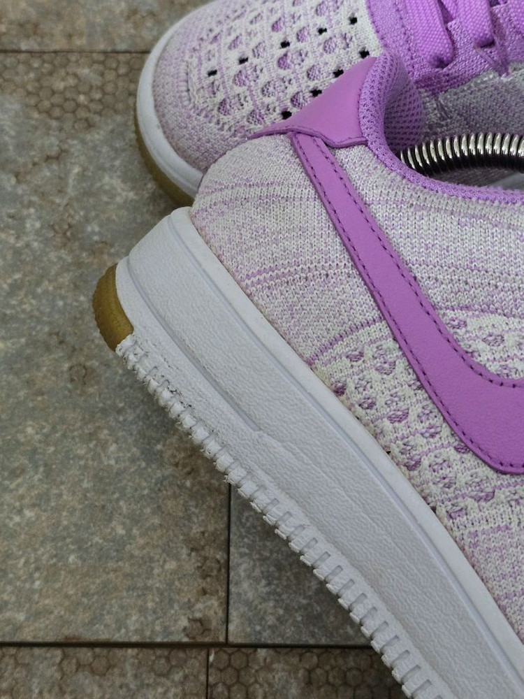 (240)나이키 에어포스 1 로우 플라이니트 푸시아 스니커즈 운동화 이미지