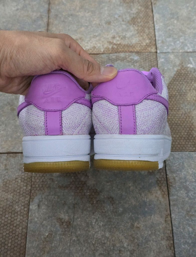 (240)나이키 에어포스 1 로우 플라이니트 푸시아 스니커즈 운동화 이미지