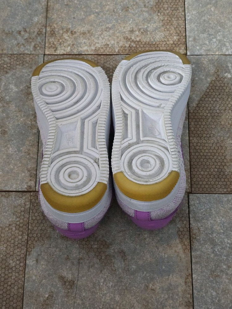 (240)나이키 에어포스 1 로우 플라이니트 푸시아 스니커즈 운동화 이미지