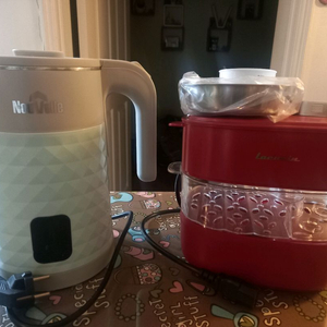 루벨로. 전기포트&라쿠진. 계란찜기 일괄. 택포3만원에. 판매 이미지