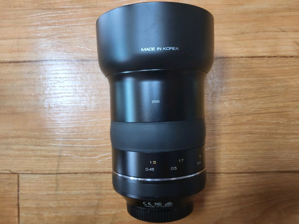 캐논용 삼양 XP 50mm f1.2 수동렌즈 이미지
