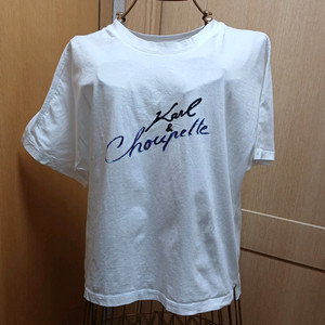 칼 라거펠트 화이트 반팔티 44사이즈 KARL LAGERFELD 이미지