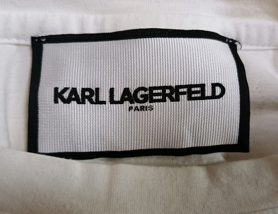 칼 라거펠트 화이트 반팔티 44사이즈 KARL LAGERFELD 이미지