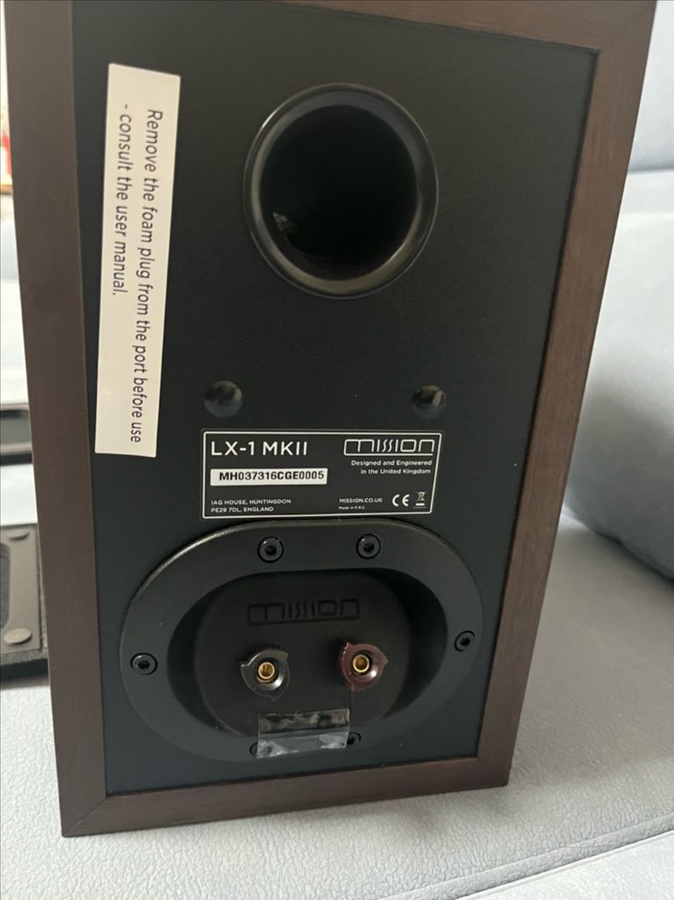 [풀박스] 미션(Mission) LX-1 MKII 북쉘프 스피커 이미지