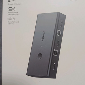 유그린 UGREEN 4K HDMI KVM 스위치 미개봉 새상품 판매합니다. 이미지