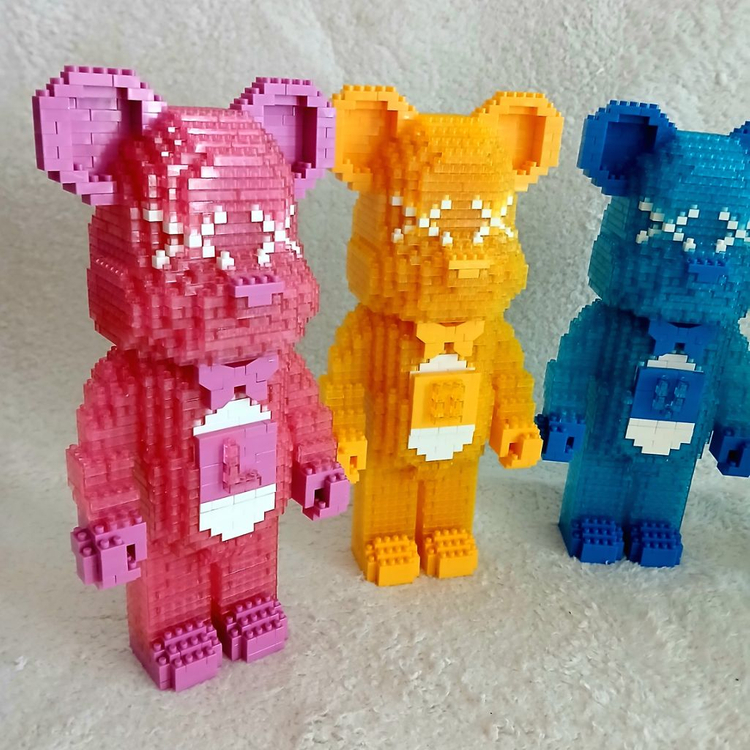 LED 나노블럭 곰돌이 5종세트 이미지