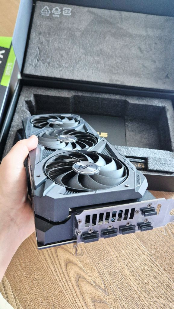 RTX 3070Ti 로그 스트릭스 그래픽카드 박풀 최상급 이미지