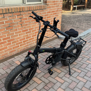 퀄리Q맥스 리미티드에디션 48V 500W 배터리 접이식 전동 전기자전거 팜 (300KM 탐) 이미지