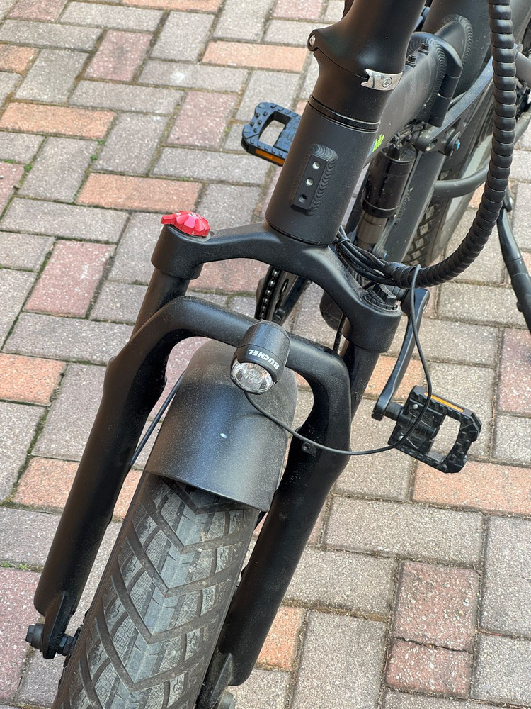 퀄리Q맥스 리미티드에디션 48V 500W 배터리 접이식 전동 전기자전거 팜 (300KM 탐) 이미지