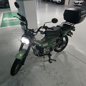 혼다 헌터커브 CT125 그린 판매합니다 이미지