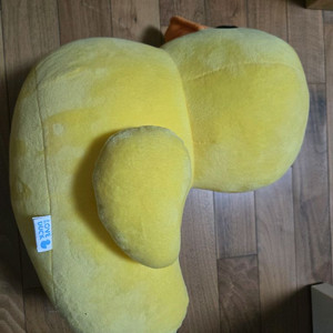 (가격내림) 노랑 오리 쿠션 인형 이미지