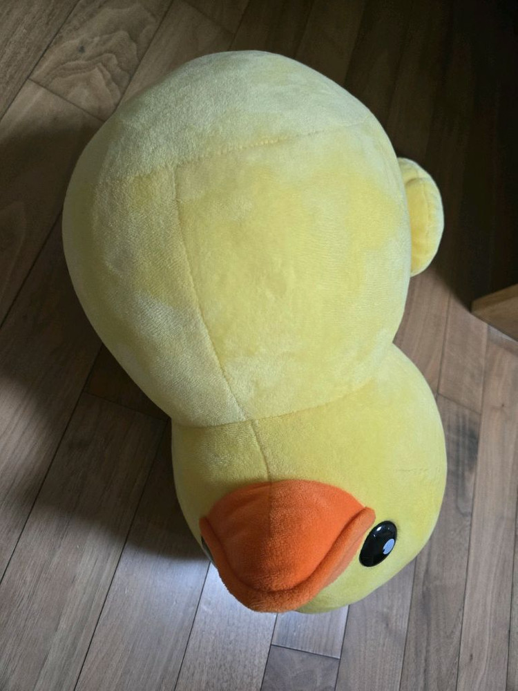 (가격내림) 노랑 오리 쿠션 인형 이미지