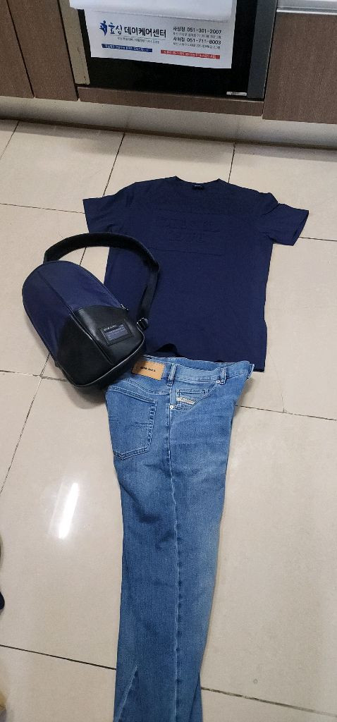 디젤 YENNOX 데님팬츠31~32/ DIESEL 웨이스트백 이미지