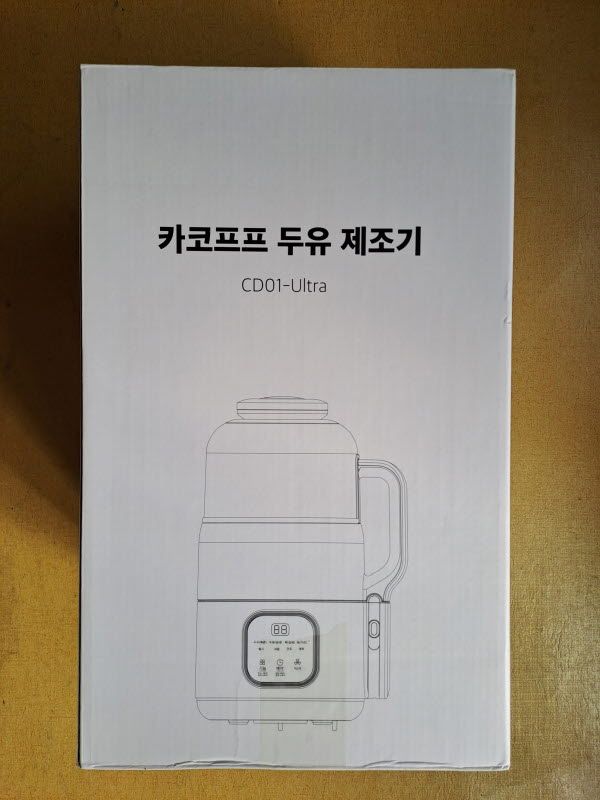 [새제품] 카코프프 두유 제조기 CD01-Ultra, 분리 세척, 저소음 이미지