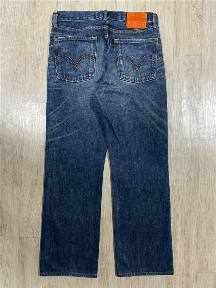 30) 00s 리바이스 재팬 클래식 502 하드워싱 데님팬츠(일본제)RRL&LVC&폴로 이미지