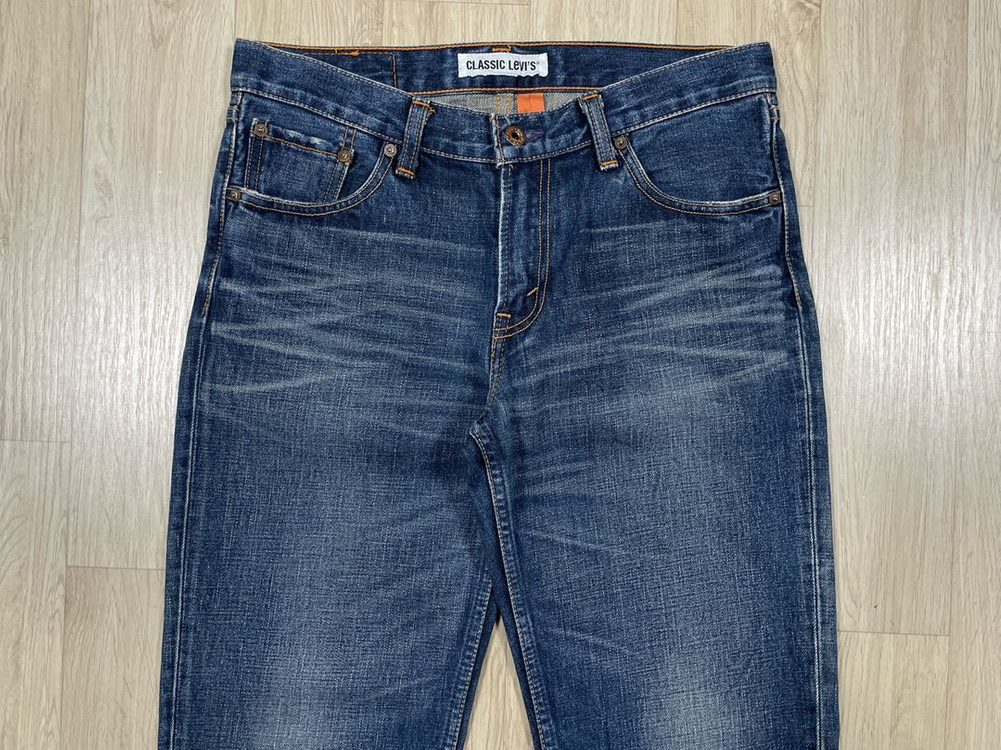 30) 00s 리바이스 재팬 클래식 502 하드워싱 데님팬츠(일본제)RRL&LVC&폴로 이미지