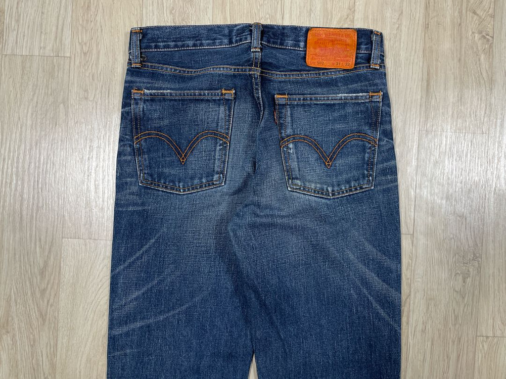 30) 00s 리바이스 재팬 클래식 502 하드워싱 데님팬츠(일본제)RRL&LVC&폴로 이미지