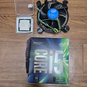 [기쿨, 박스 세트] 인텔 i5-7500 (카비레이크) 이미지