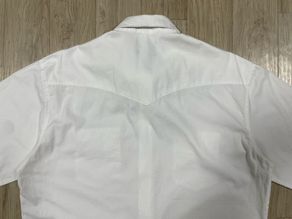 110) 90s 랭글러 화이트 웨스턴셔츠(RRL&LVC&폴로) 이미지