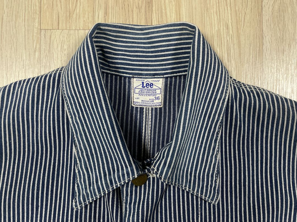 100) RRL동일모델 40s 복각 Lee 재팬 91-J 히코리 커버올(RRL&LVC&폴로) 이미지