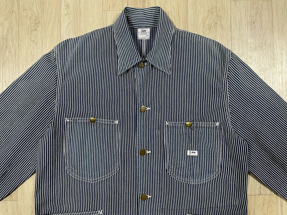 100) RRL동일모델 40s 복각 Lee 재팬 91-J 히코리 커버올(RRL&LVC&폴로) 이미지