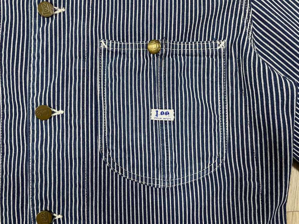 100) RRL동일모델 40s 복각 Lee 재팬 91-J 히코리 커버올(RRL&LVC&폴로) 이미지