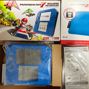 닌텐도 정품 2DS 식빵 북미판 마리오카트 에디션 3DS 이미지