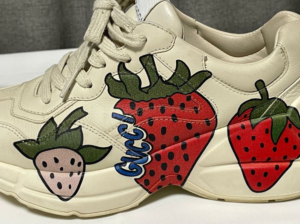 원가 124만 구찌 풀구성 스니커즈 싸게팝니다! 이미지