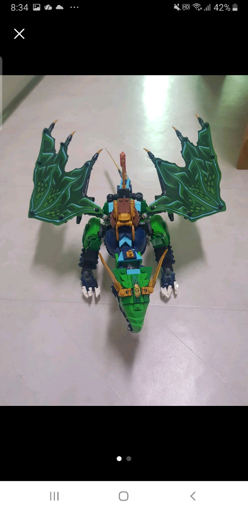 닌자고 드래곤 블록 세트 이미지