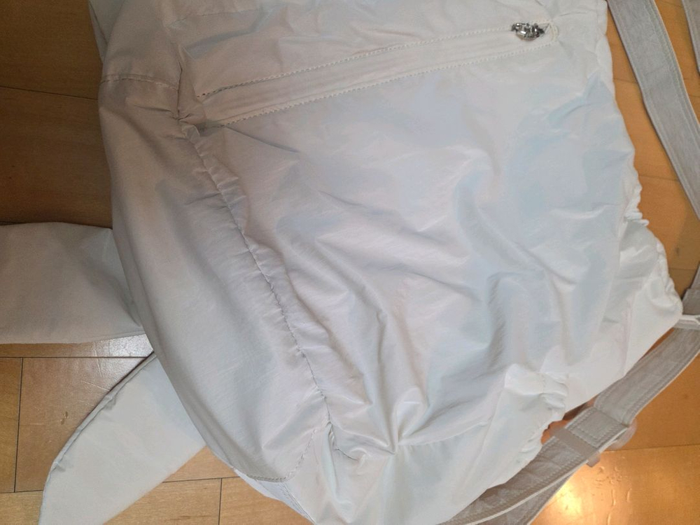 아떼바네사브루노 르봉 [RUBAN] 아이보리 리본 백팩 겸 숄더백 S 이미지