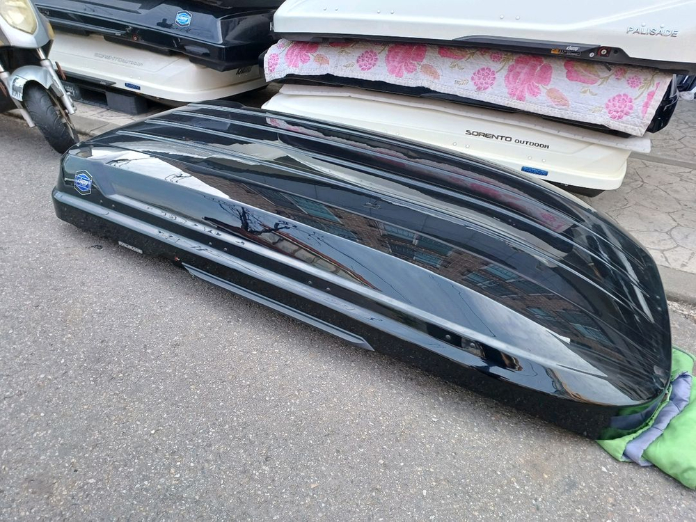 신형 팰리세이드 lx3 코토일체형루프박스 블랙 A급 중고 이미지